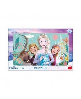 Dino väike plaatpusle 15 tk Frozen