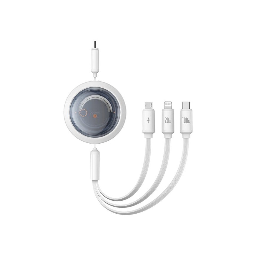Baseus Free2Draw CB000084 retractable USB-C - Lightning | USB-C – 2