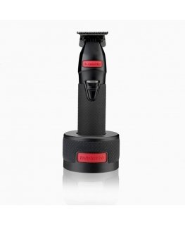 BABYLISS PRO juhtmeta trimmer SKELETON BOOST+ must ja punane