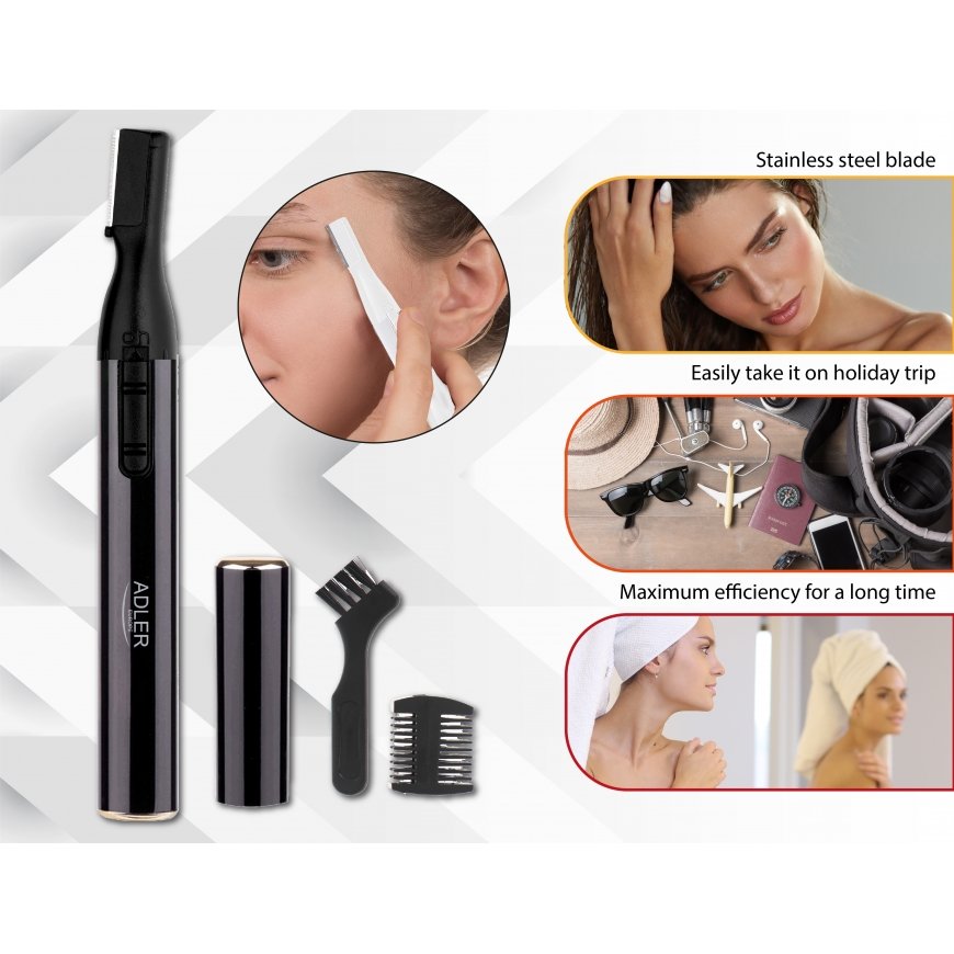 Adler AD 2934B hair trimmers/clipper Black 2 Alkaline – 3