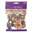 PETMEX Liellopu plaušu šķēles - Suņu cienasts - 25g