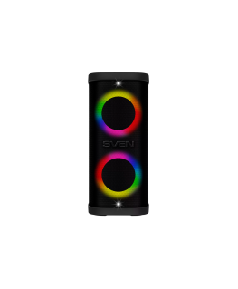 Portable speaker SVEN PS-950, black, power output 2x80W RMS