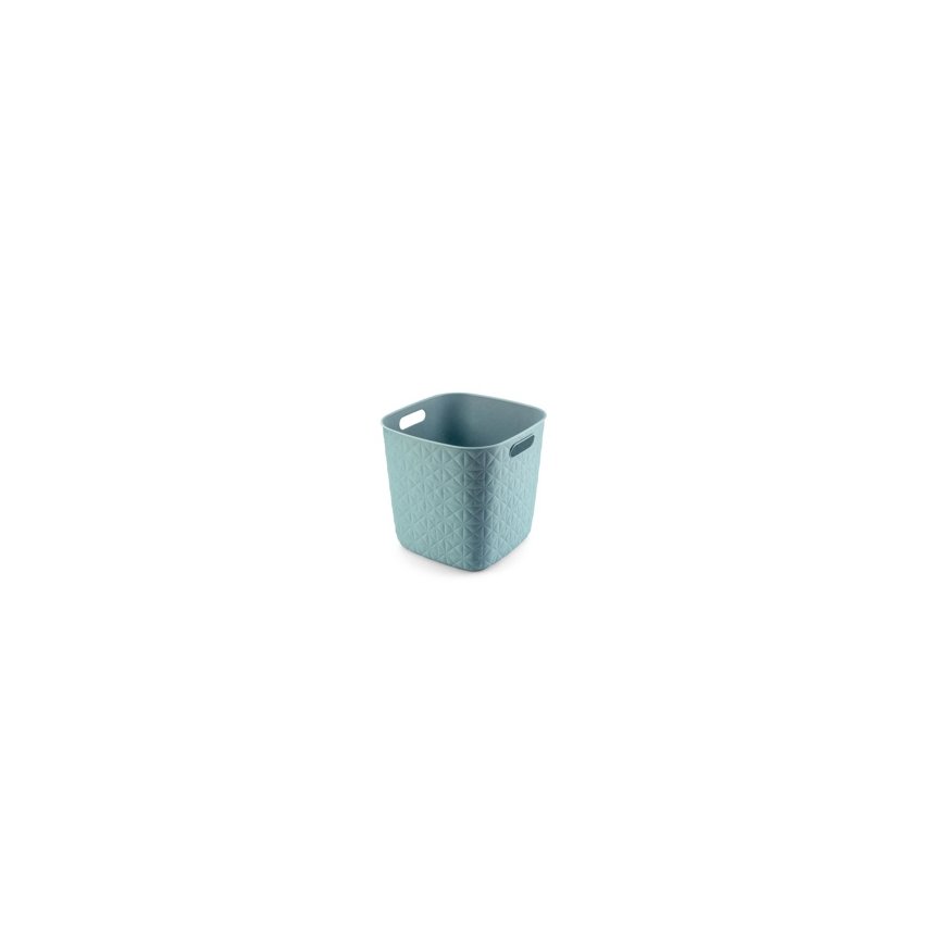 Basket Softex square 15L 27,9x27,9x26,9cm teal
