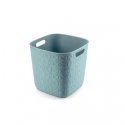Basket Softex square 15L 27,9x27,9x26,9cm teal Basket Softex square 15L 27,9x27,9x26,9cm teal