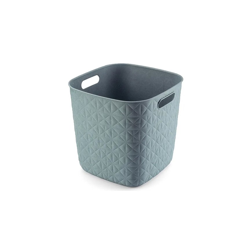 Basket Softex square 15L 27,9x27,9x26,9cm teal – 2
