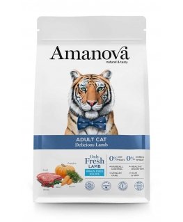 AMANOVA Adult Cat Delicious Lamb - kassi kuivtoit - 1,5kg