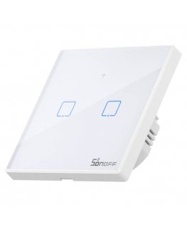 Smart Switch WiFi + RF 433 Sonoff T2 EU TX (2-channel) updated