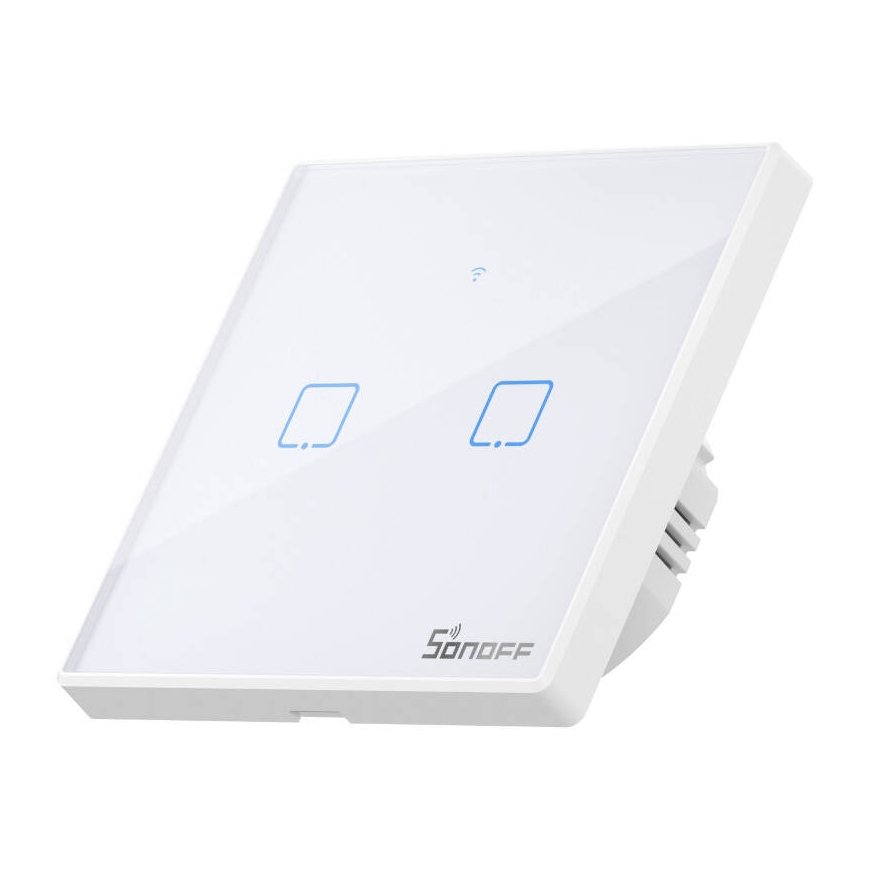 Smart Switch WiFi + RF 433 Sonoff T2 EU TX (2-channel) updated