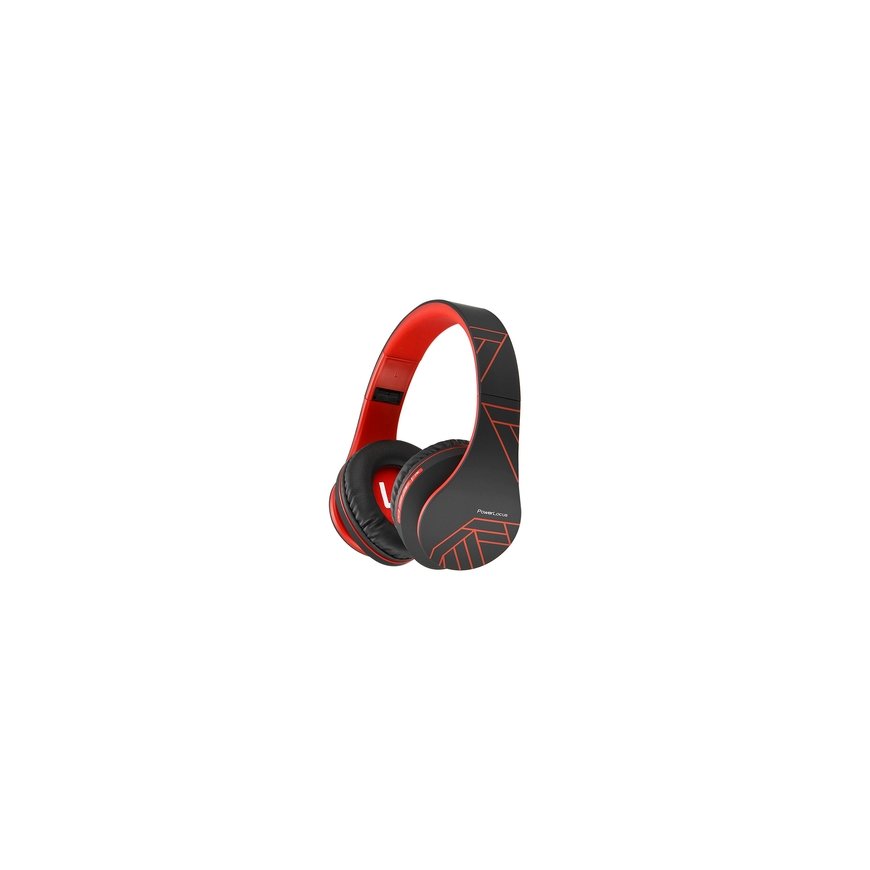 Wireless Headphones PowerLocus P2 (black-red) – 2