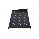 Extralink Shelf 1U 250mm Black 19", for wall cabinets