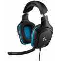 Logitech HEADSET GAMING G432/BLACK 981-000770 Logitech HEADSET GAMING G432/BLACK 981-000770
