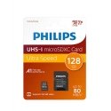 Philips FM12MP45B/00 atminties kortelė 128 GB MicroSDXC UHS-I Klasės 10 Philips FM12MP45B/00 atminties kortelė 128 GB MicroSDXC UHS-I Klasės 10