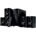 Speakers SVEN HT-201, black 80W, Bluetooth, FM, USB/SD