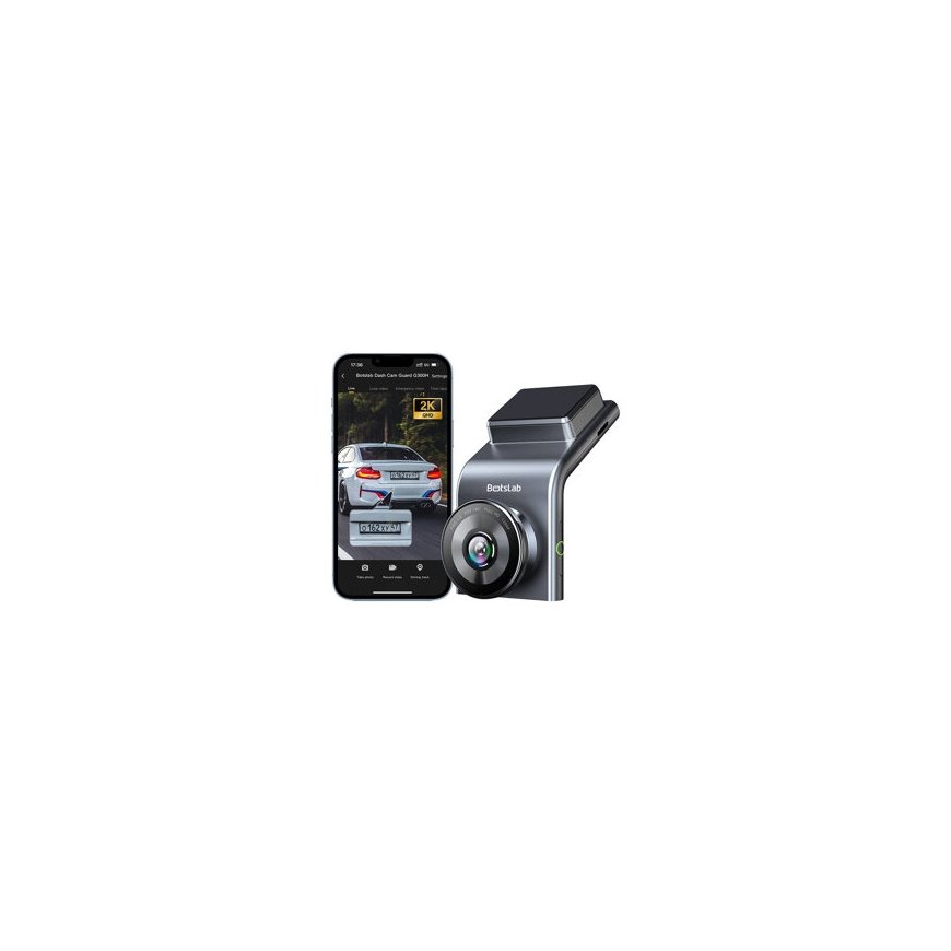 Dash camera Botslab G300H Pro 2304p@30fps – 2