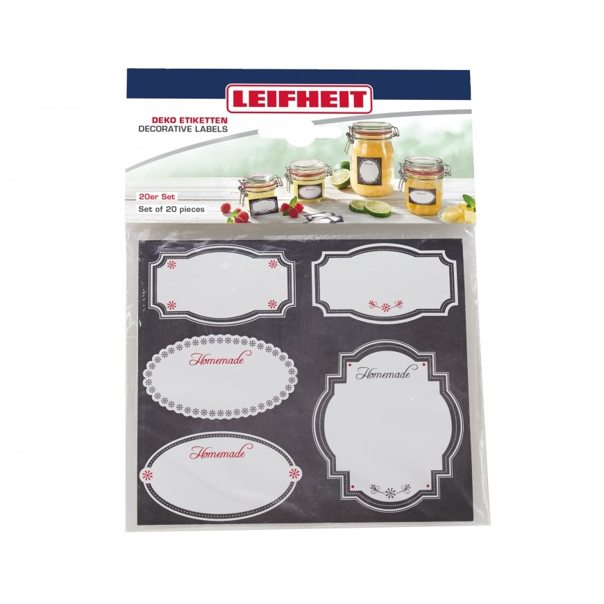 LEIFHEIT Jar decorating sticker set pastel