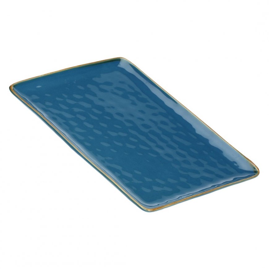 Concerto Blu Avio ristkülikukujuline kandik – tumesinine, 36 x 26,5 cm
