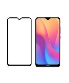 Fusion Accessories "5D Full Glue Tempered Glass Xiaomi Redmi 9A/Redmi 9C" Black