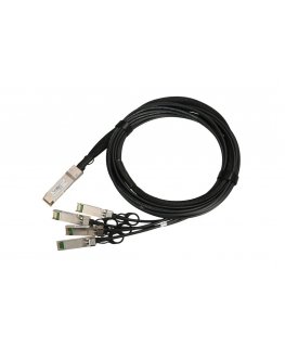 Extralink EX.15791 InfiniBand- ja kuituoptiikkakaapeli 3 m QSFP+ 4x QSFP+ musta