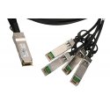 Extralink EX.15791 InfiniBand un optiskās šķiedras kabelis 3 m QSFP+ 4x QSFP+ Melns Extralink EX.15791 InfiniBand un optiskās šķiedras kabelis 3 m QSFP+ 4x QSFP+ Melns