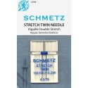 Schmetz 130/705 H-S ZWI № 75/4 Stretch Twin Needle 53001066 Schmetz 130/705 H-S ZWI № 75/4 Stretch Twin Needle 53001066