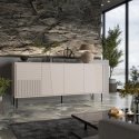 4D chest of drawers ABI 200x45x88 cashmere matt 4D chest of drawers ABI 200x45x88 cashmere matt