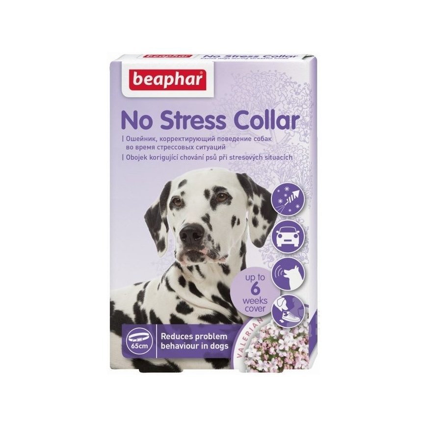 Calming agent for dogs : Beaphar No stress Dog Collar, 65 cm