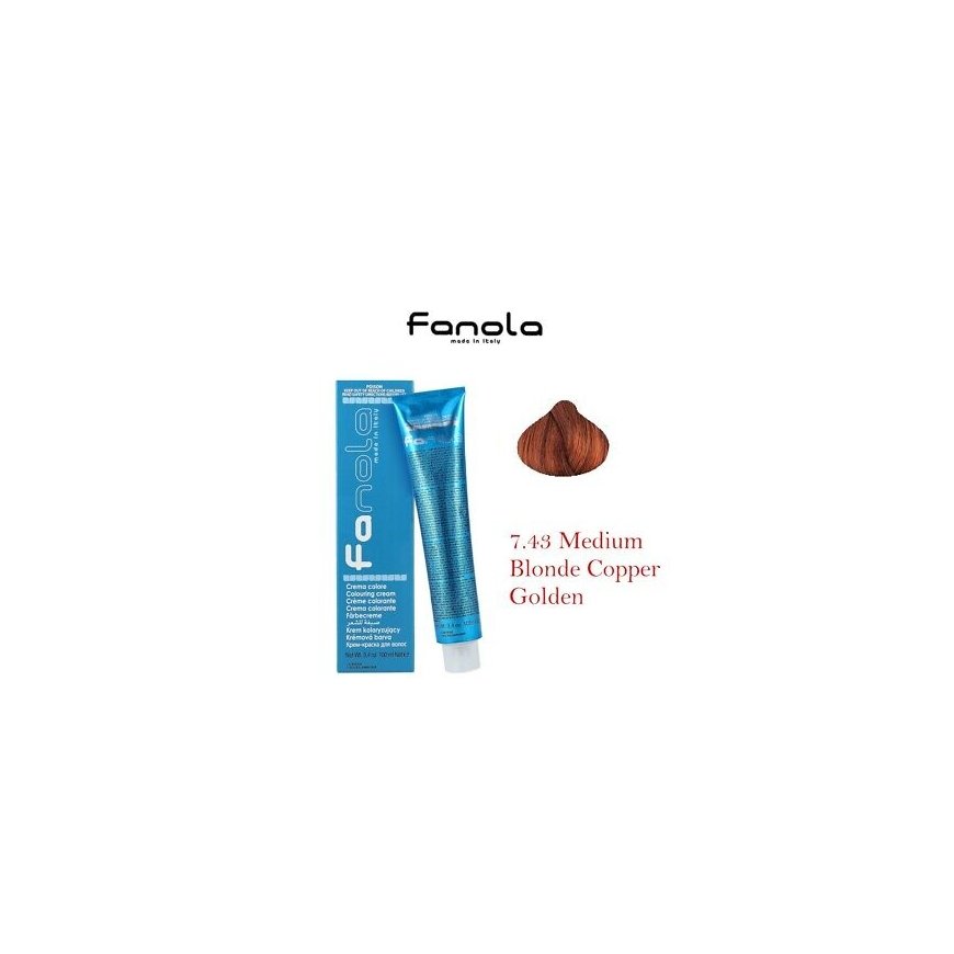 Fanola Colouring Cream professional permanent hair