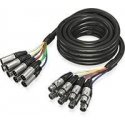 Behringer GMX-500 Kabel 8 x XLR F - 8 x XLR M 5m Behringer GMX-500 Kabel 8 x XLR F - 8 x XLR M 5m