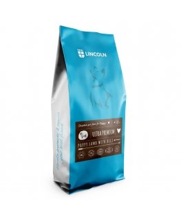 LINCOLN Ultra premium Puppy Lamb with rice - dry dog food - 12kg