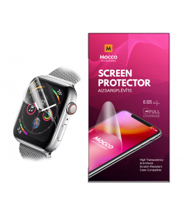 Mocco Full Coverage 0.125mm Aizsargplēvīte Ekrānam Priekš Apple Watch 42mm (EU Blister)