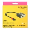 DeLOCK 63312 USB grafiskais adapteris 4096 x 2160 pikseļi Melns DeLOCK 63312 USB grafiskais adapteris 4096 x 2160 pikseļi Melns