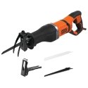 Black & Decker BES301-QS zobenzāģis 2800 sitieni minūtē 750 W Melns, Oranžs Black & Decker BES301-QS zobenzāģis 2800 sitieni minūtē 750 W Melns, Oranžs