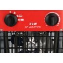 Blaupunkt EH9010 Indoor Black, Blue, Red 3000 W Fan electric space heater