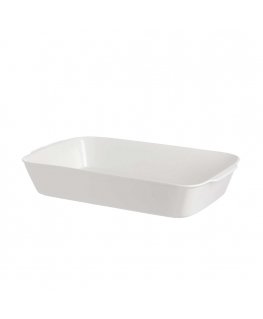 Anghiari casserole dish - White, 30 x 24 cm