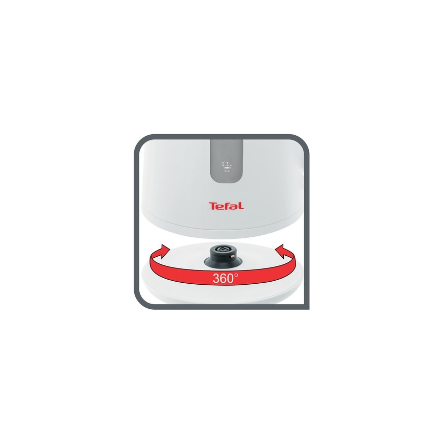 Tefal Element KO200130 elektriskās tējkanna 1,7 L 2400 W Balts – 3