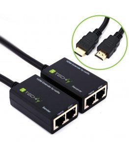 Techly IDATA EXT-E30D videojagur HDMI