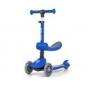 Kids Tricycle Scooter Fuzzy Blue Milly Mally Kids Tricycle Scooter Fuzzy Blue Milly Mally