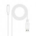 XO cable NB251 USB - microUSB 1,0 m 6A white XO cable NB251 USB - microUSB 1,0 m 6A white