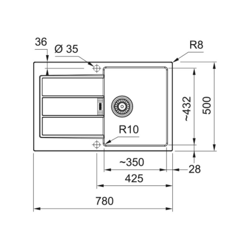 Franke Sirius 2 S2D 611-78 143