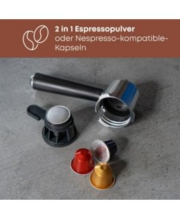 Espressomasin Proficook PCESKA1266