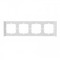 Frame for switch M5 80 quadruple 4-fold SONOFF M5-4C-80-FW (white) Frame for switch M5 80 quadruple 4-fold SONOFF M5-4C-80-FW (white)
