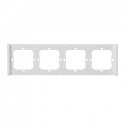 Frame for switch M5 80 quadruple 4-fold SONOFF M5-4C-80-FW (white) Frame for switch M5 80 quadruple 4-fold SONOFF M5-4C-80-FW (white)
