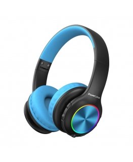 Wireless Headphones for kids PowerLocus PLED (black&blue)