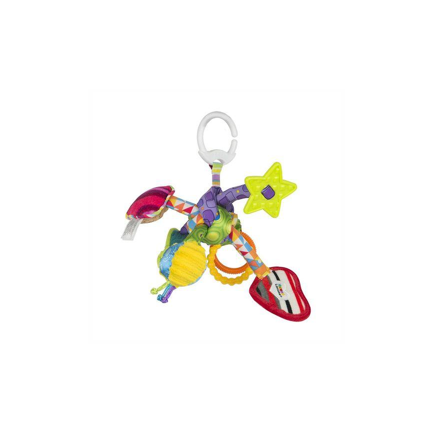 Tomy Lamaze Tug play knot pakabinamas žaislas kūdikiui