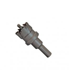Drill bit with shank and center. with drill Ecef TCT Inox 29x29 mm