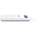 REV Steckdosenleiste ICE 3-fach USB & Schalter, 1,4m weiß REV Steckdosenleiste ICE 3-fach USB & Schalter, 1,4m weiß