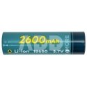 Extra Digital Battery 18650, 3.7V, 1C, 2600mAh