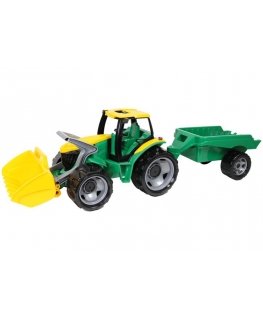 Lena GIGA TRUCKS Tractor with shovel & trailer