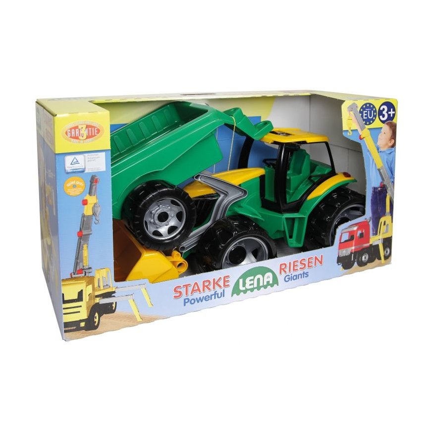 Lena GIGA TRUCKS Tractor with shovel & trailer – 4