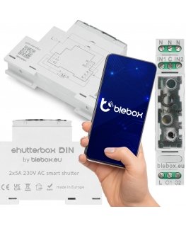 Shutterbox control module din Blebox